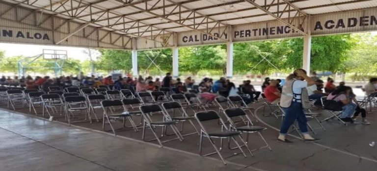 Poca afluencia en los módulos de vacunación