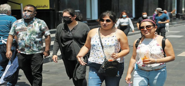 Activos los contagios de Covid y bajas medidas sanitarias en el Estado