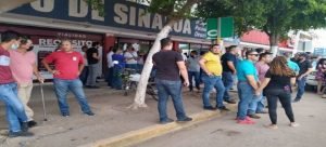 Protesta de conductores de aplicación