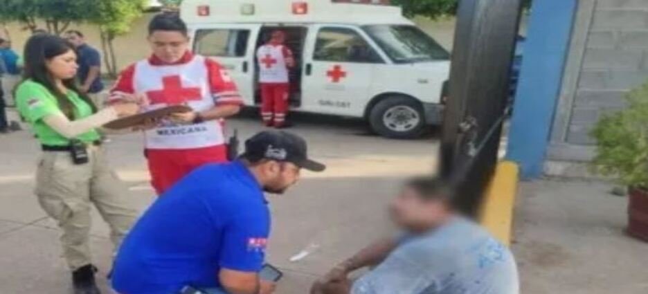 Pintaba un colegio y recibió una descarga electrica