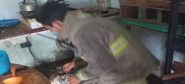 Protección civil evita estallido por acumulación de gas