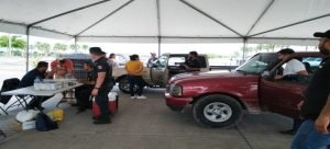 Autoridades supervisaron el módulo de regularización de vehículos