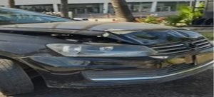 Accidente vial en la colonia Americana