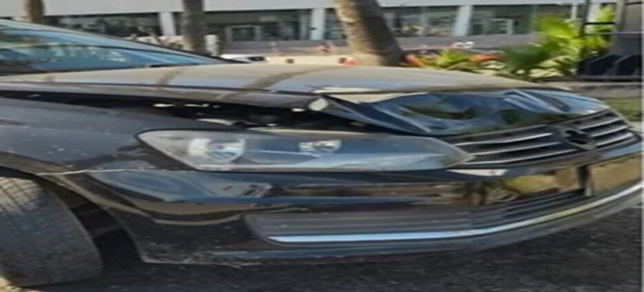 Accidente vial en la colonia Americana