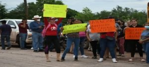 Exigen carretera hacia las comunidades Agua Nueva y Vallejo