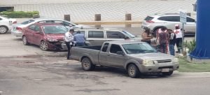 Accidente vial en el bulevar Rosendo G. Castro