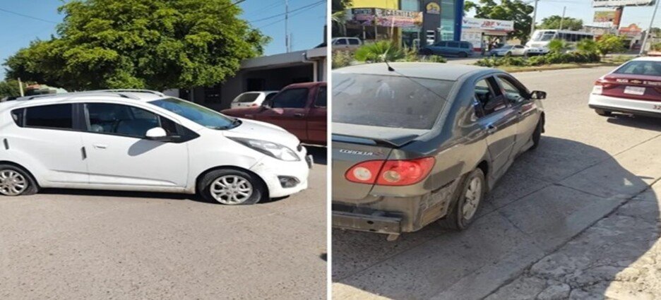 Conductor ocasiona accidente y huye del lugar
