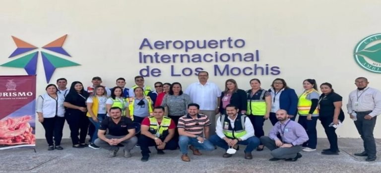 Sectur Sinaloa capacita a personal del aeropuerto de Los Mochis