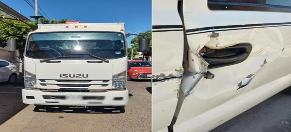 Accidente en el bulevar Jiquilpan y Dren Juárez