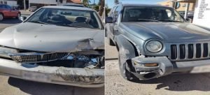 Conductor lesionado en la colonia Scally