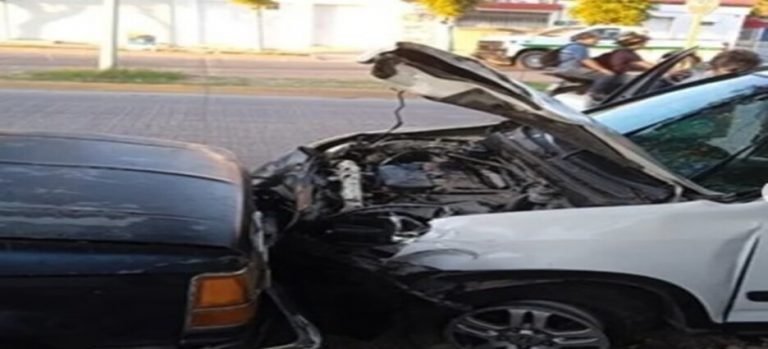 Fuerte carambola dejó dos personas lesionadas