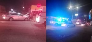 Accidente vial en el sector Viñedos