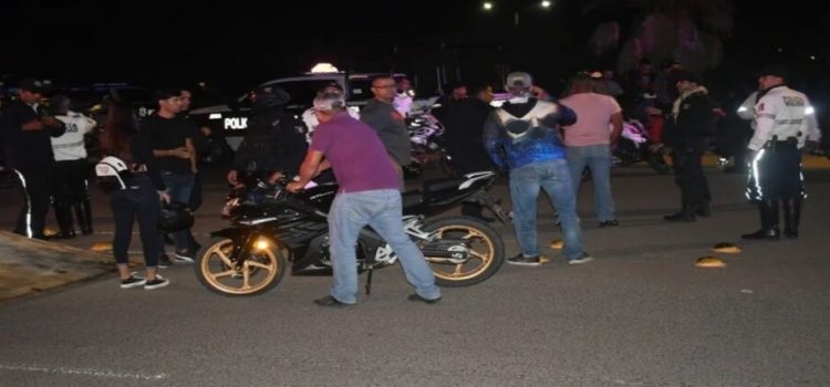 Fueron aseguradas 30 motocicletas por operativo de Halloween