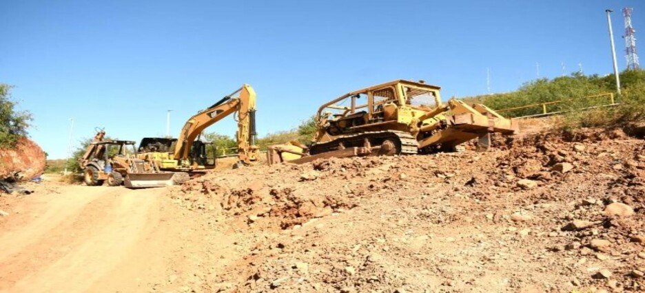 Continúa avanzando la obra del Cerro de La Memoria