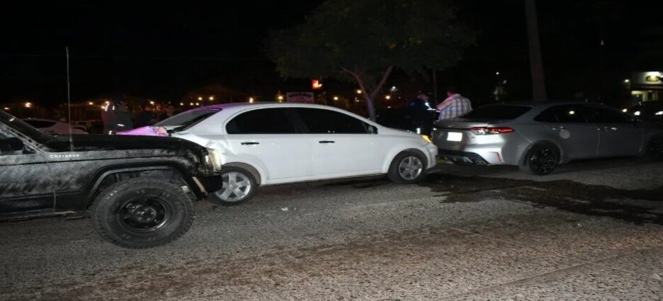 Fuerte carambola en el sector poniente de Los Mochis