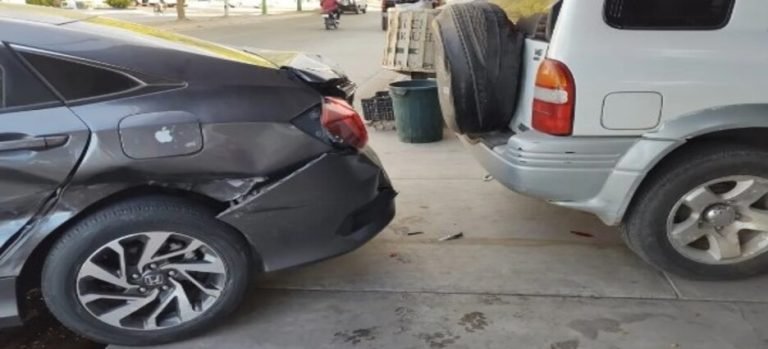 Accidente vial en el bulevar centenario