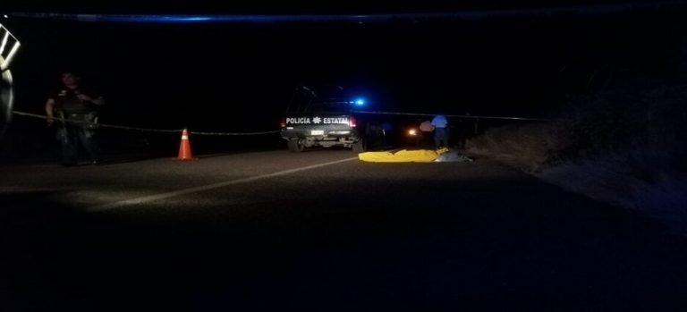 Una mujer perdió la vida en la carretera estatal Los Mochis-El Fuerte