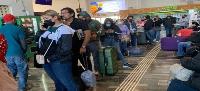 Se retrasan vuelos por el mal clima en Los Mochis