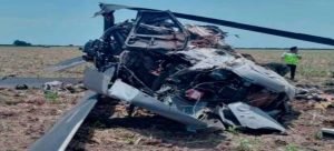 Semar debe aclarar la caída de helicóptero en Los Mochis