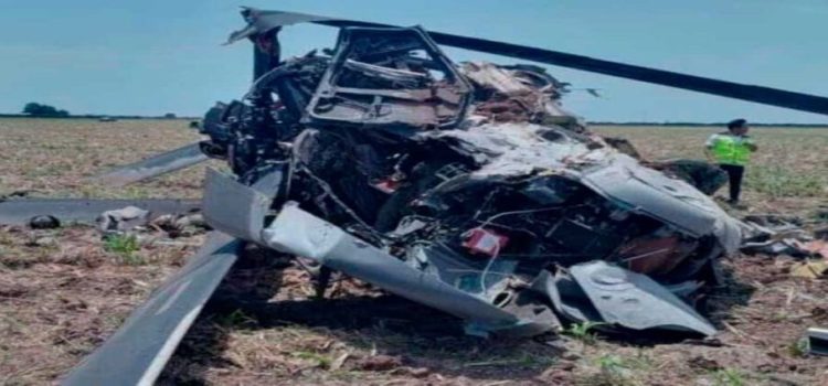 Semar debe aclarar la caída de helicóptero en Los Mochis