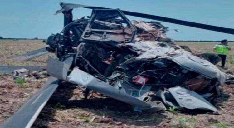 Semar debe aclarar la caída de helicóptero en Los Mochis