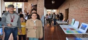 Inauguran la exposición express de pintura ‘El lienzo mágico’