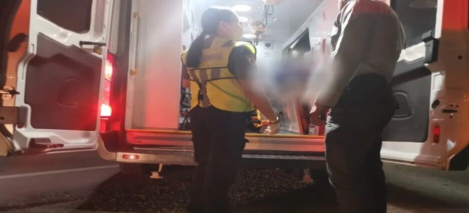 Accidente vial en el El Trébol deja dos jóvenes lesionados