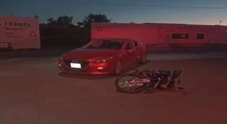 Joven termina lesionado luego de ser impactado por automovilista