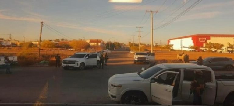Captan convoyes de sujetos armados en Los Mochis