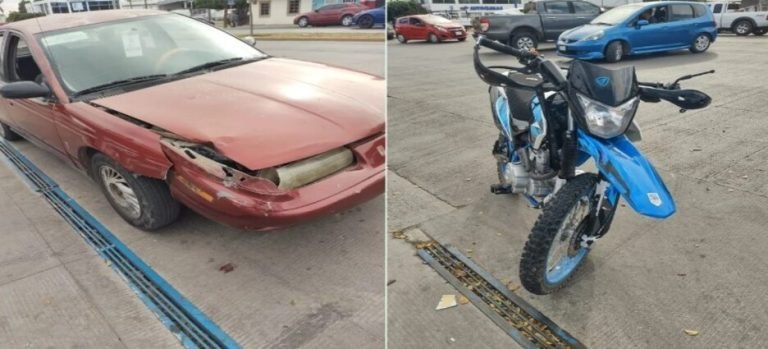 Joven termina lesionado en el bulevar Macario Gaxiola