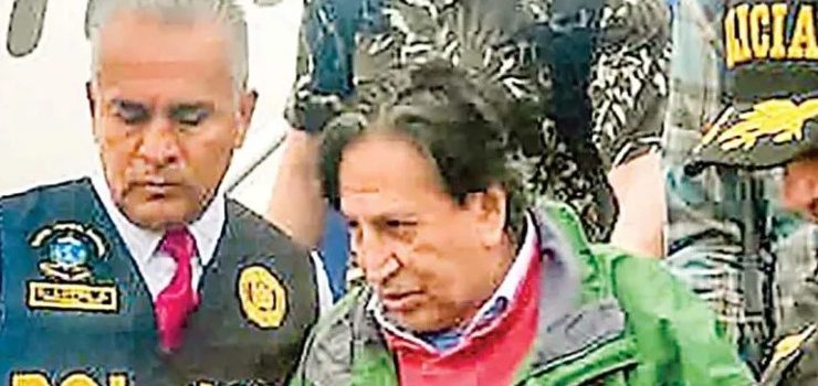 Dan prisión preventiva a Alejandro Toledo