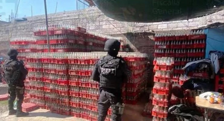 Aseguran cargamento de Coca