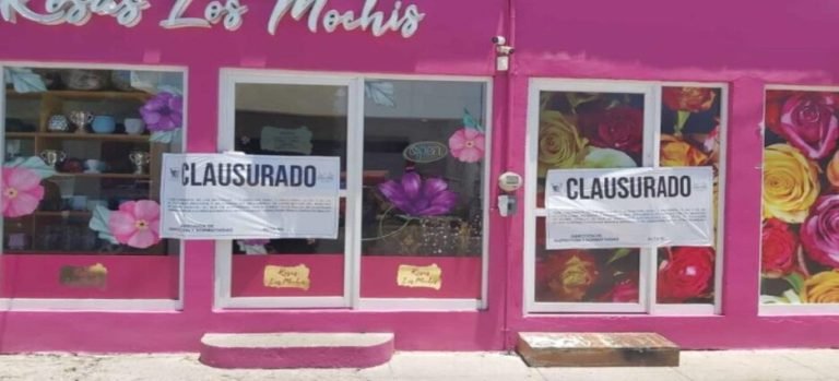 Autoridades clausuran la florería dónde ocurrió la balacera