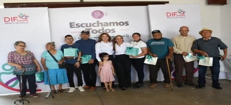 El Sistema DIF Ahome entregó 55 aparatos auditivos