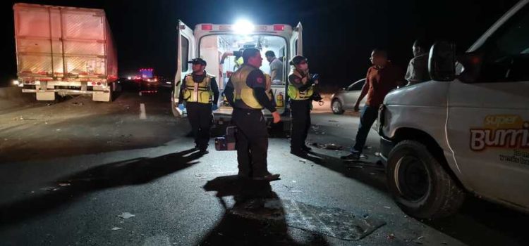 Fatal accidente en la carretera federal México 15 dejó a una niña sin vida
