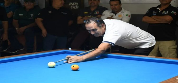 Inicia el Torneo Internacional de Carambola Copa Los Mochis