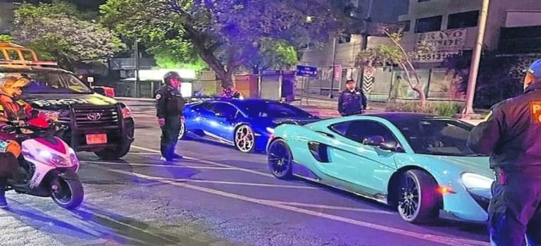 15 detenidos por arrancones en la carretera de los Mochis