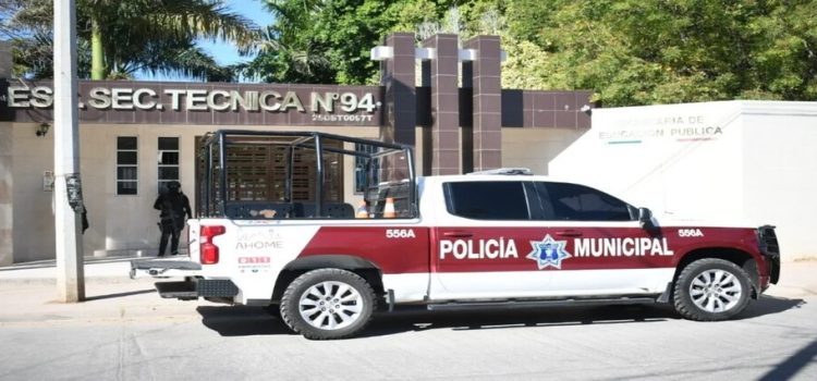 El alcalde confirma que mantendrán rondines en la secundaria Técnica 94
