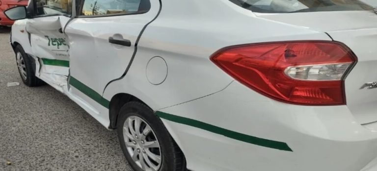 Accidente vial en el cruce de Miguel Hidalgo y Niños Héroes