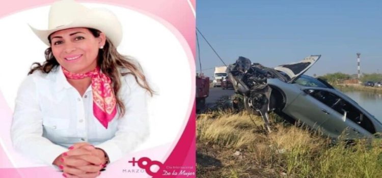 La exalcaldesa de Sinaloa María León murió en accidente en Los Mochis