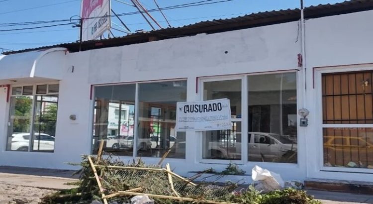 Clausuran la florería fue objetivo de actos de violencia