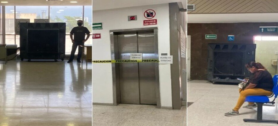 Denuncian falta de aire acondicionado y elevador en la Unidad de Medicina Familiar No. 37