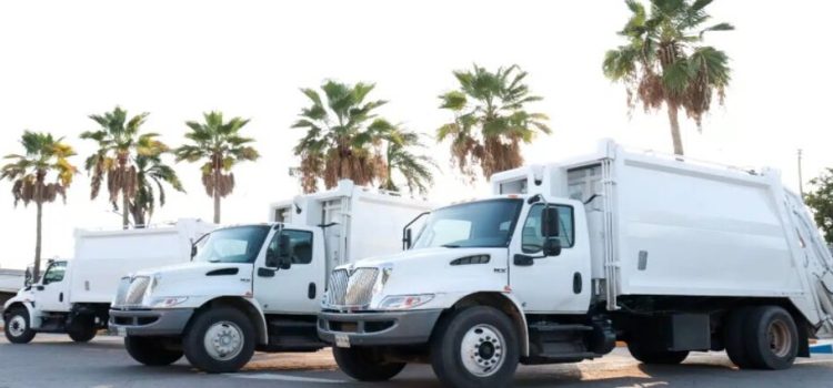 Llegan a Los Mochis los camiones rentados por OP Ecología