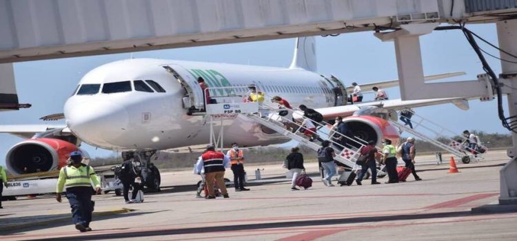 Incrementa la llegada de pasajeros vía aérea en el estado