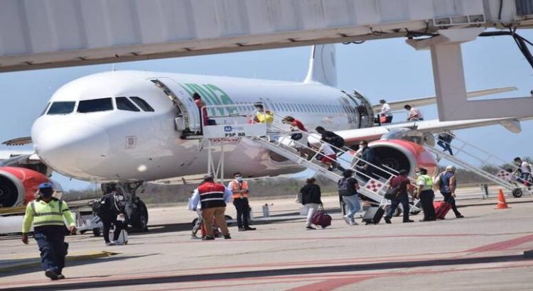 Incrementa la llegada de pasajeros vía aérea en el estado