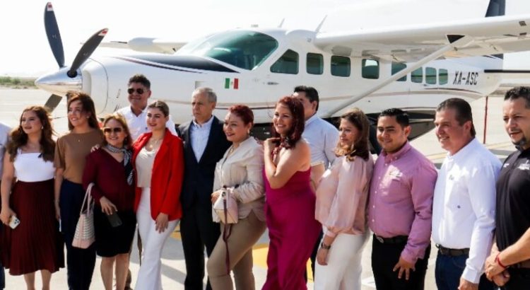 Inauguran vuelos de Los Mochis a San José del Cabo