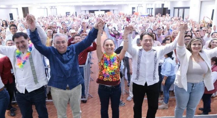 Sheinbaum suma ex militantes opositores a los comités de la 4T en Sinaloa