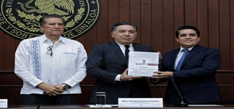 Rocha Moya envía su Segundo Informe de Gobierno al Congreso de Sinaloa