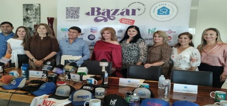 Invitan al bazar Santa Rosa en beneficio de 60 adultos mayores