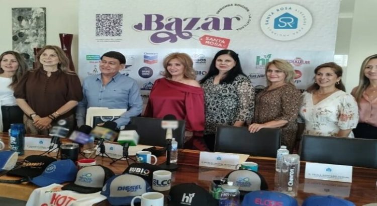 Invitan al bazar Santa Rosa en beneficio de 60 adultos mayores